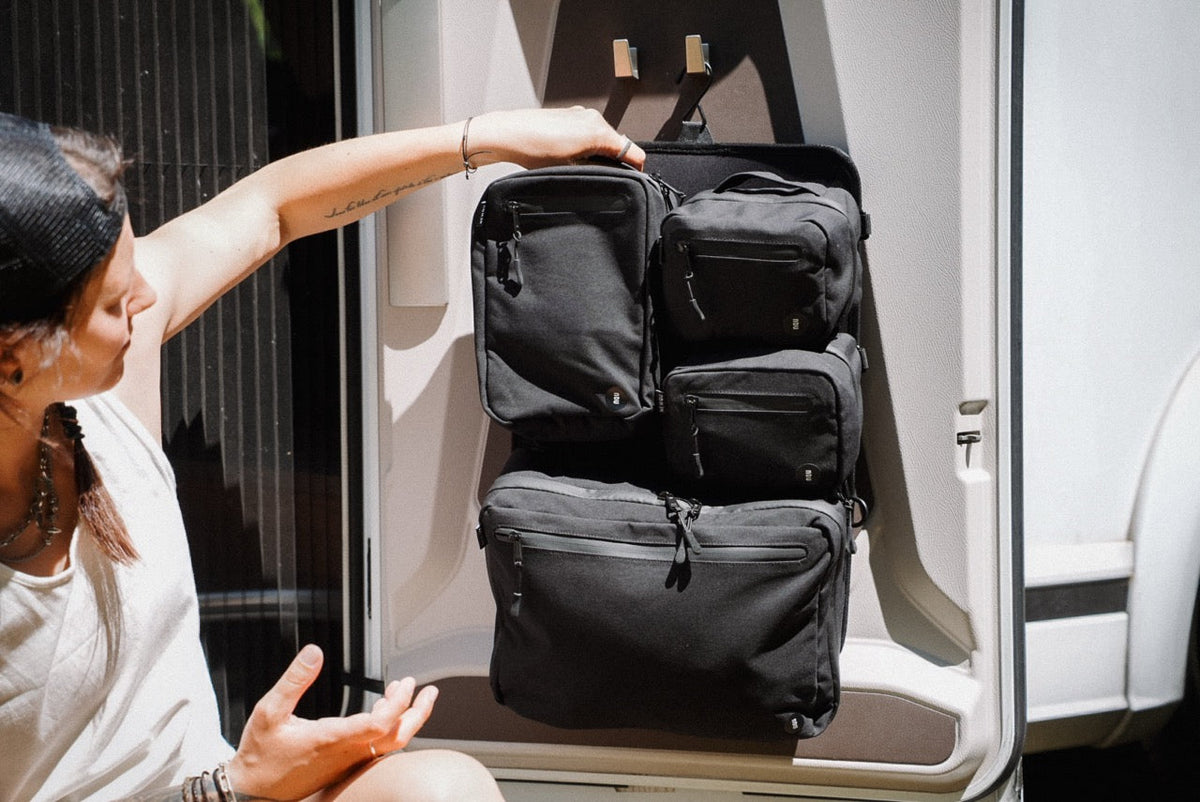 Camping mit PackPlate und Modulen: So packst du den NQ1 für Zelt, Camper und Roadtrip