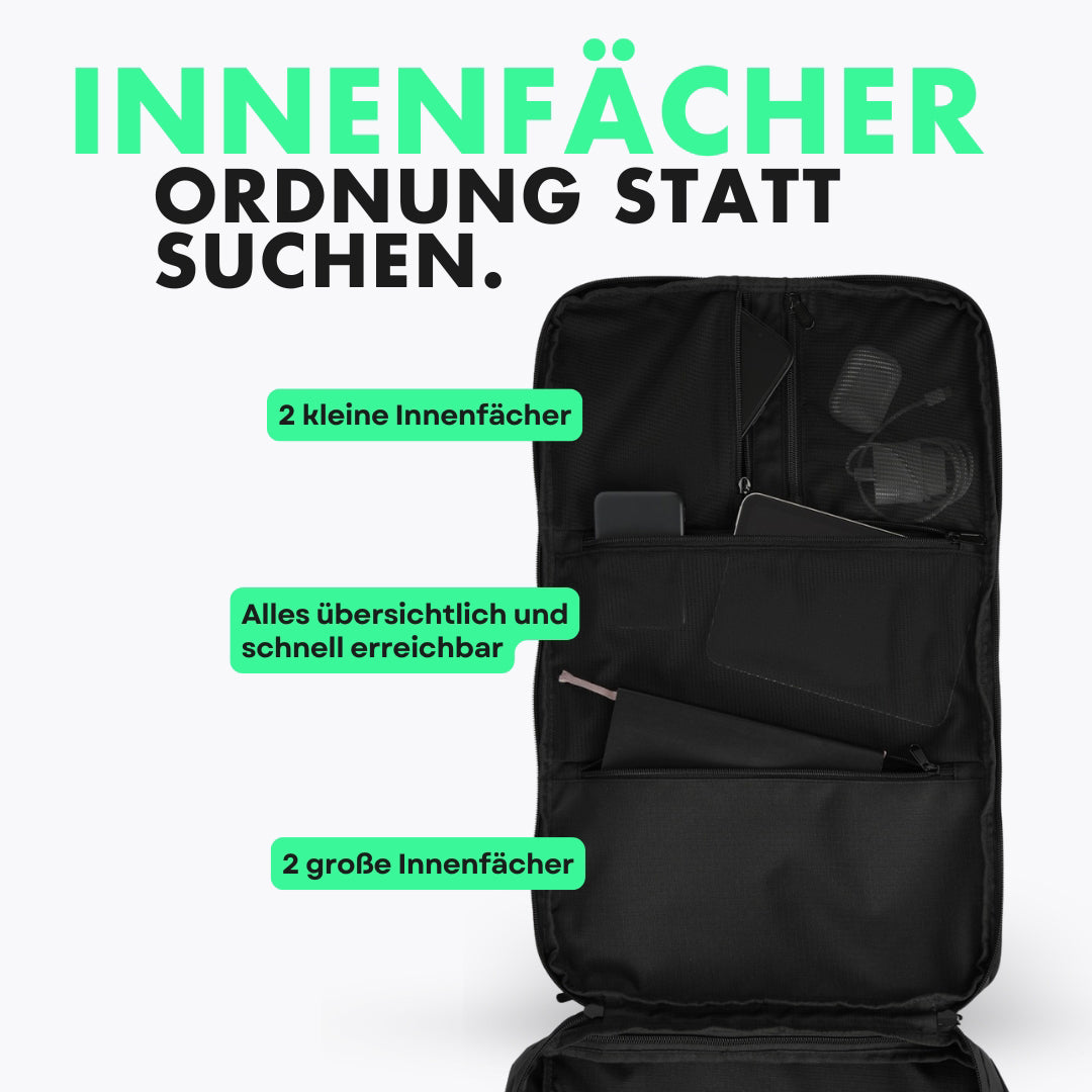 newqu nq1 modular backpack daypack travelbackpack inner compartments
