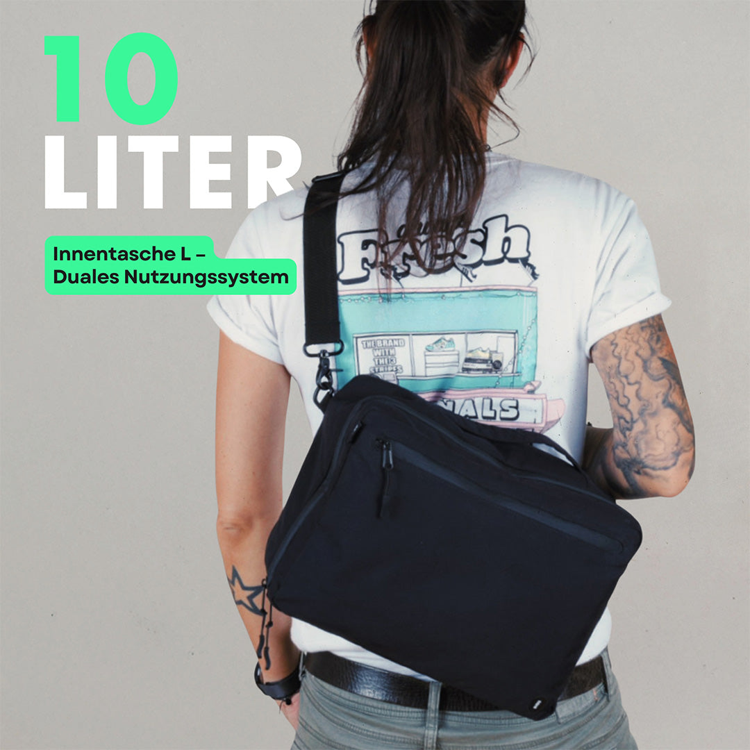 Innentasche L Organisation im und außerhalb modularen NEWQU Rucksack Packing Cube Packtasche