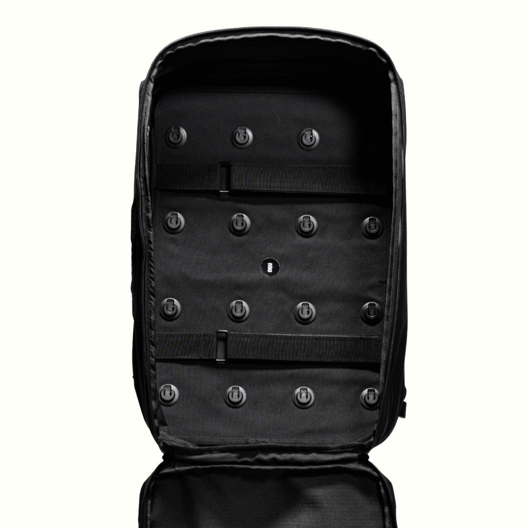 Nahtlos im Rucksack verstaut.