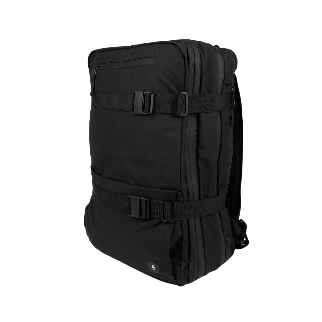 NEWQU NQ1 Modularer Rucksack in Schwarz, erweiterbar von 24 bis 58 Liter